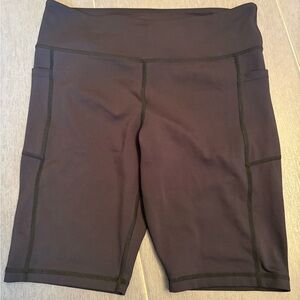 ZYIA Women's Black Bike Shorts